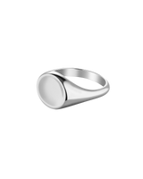 TOUCH ROUND Signet Ring