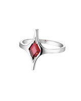MAR Ring - Red Garnet