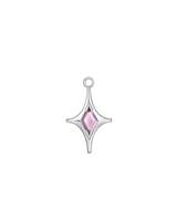 MAR 耳环吊坠 - 粉红紫水晶