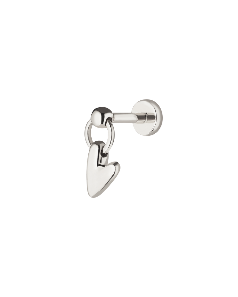 TENDER LOVE Labret Earring (14k White Gold)