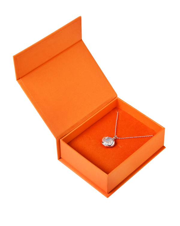 กล่องใส่เครื่องประดับ สีส้ม