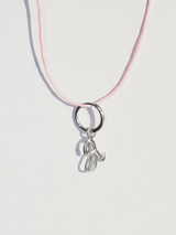 letter charm A on BASIC (S) hoop