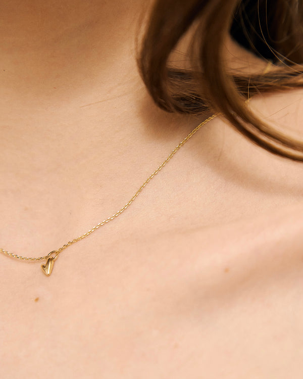 TENDER LOVE Necklace (14k Lemon Gold)