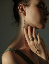 ATHENA ring with moonstone