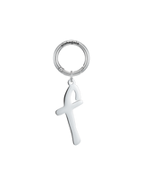 letter keychain F