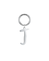letter keychain J