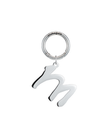 letter keychain M