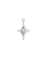 MAR charm with amethyst