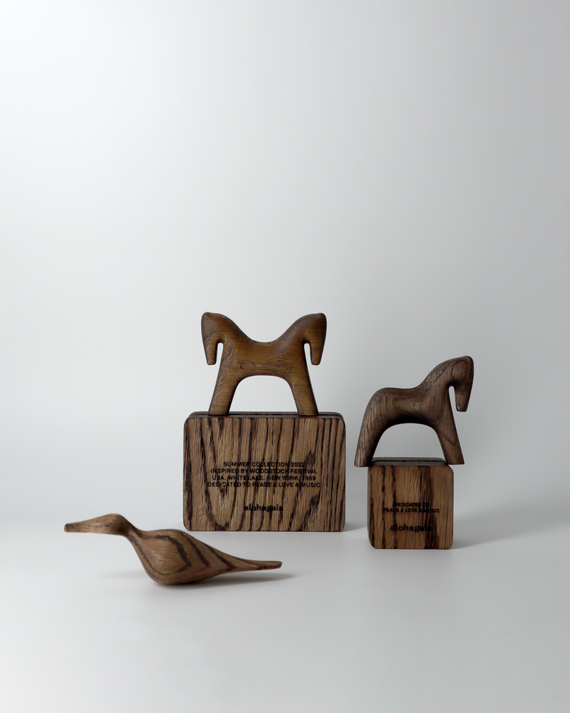 Horse PUOLI (oak)