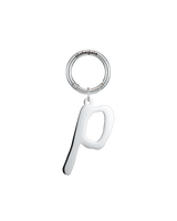 letter keychain P