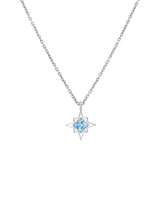 STARDUST pendant with blue topaz