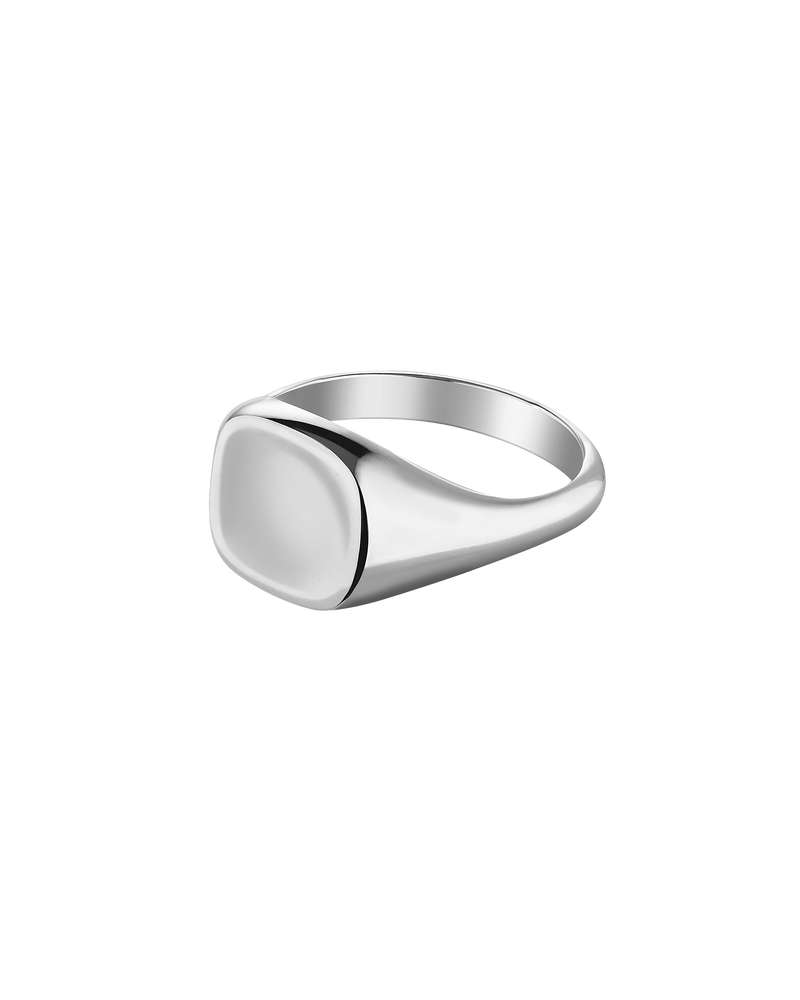 TOUCH SQUARE Signet Ring
