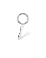 letter keychain V