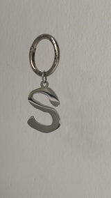 letter keychain S