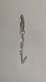 letter keychain L