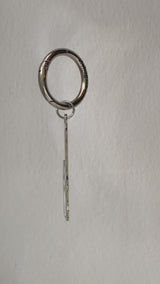 letter keychain H