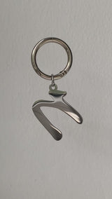 letter keychain N