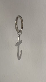 letter keychain T
