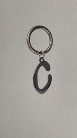 letter keychain C