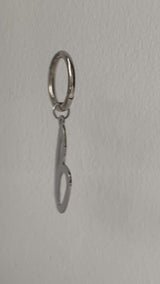 letter keychain B