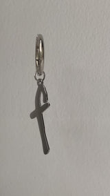 letter keychain F