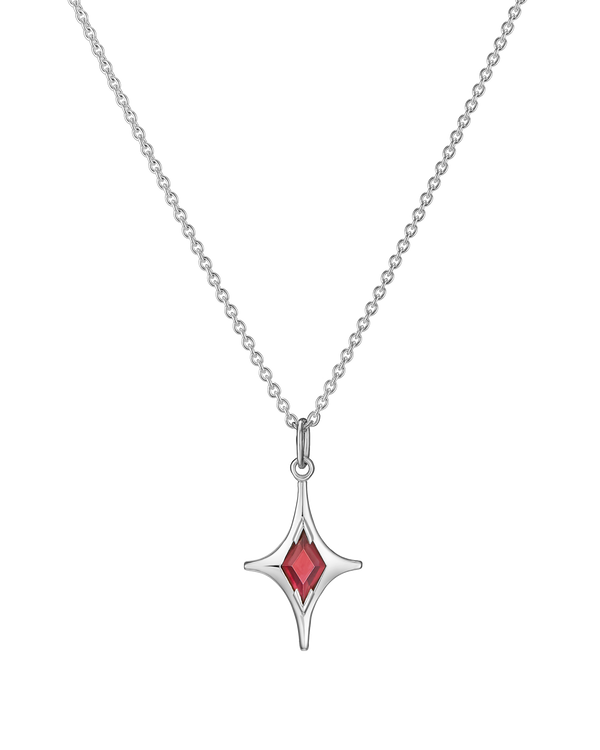 MAR Necklace - Red Garnet