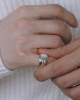 טבעת חותם IJEN - לברדוריט