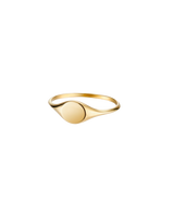 CYCLE Signet Ring (14k Lemon Gold)