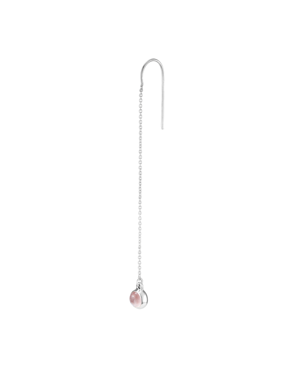 ALPHA Drop Earring - Rose Quartz