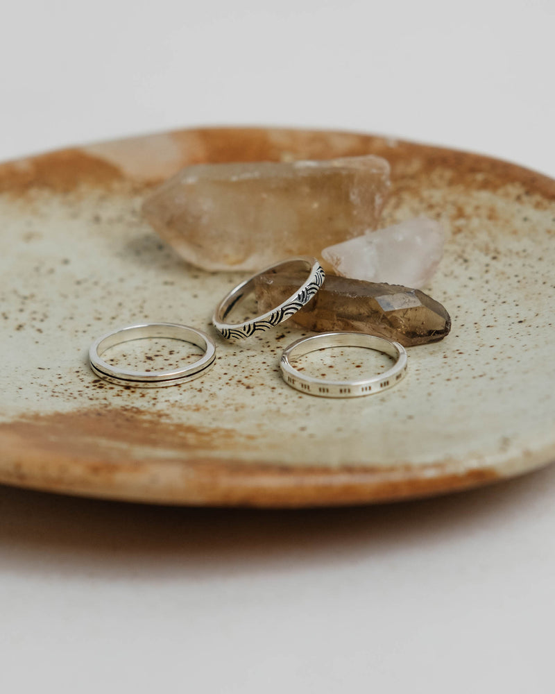Unahi Pattern UNAHI ring – Alohagaia