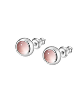 ALPHA Earrings - Rose Quartz