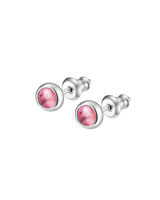 BETA Earrings - Pink Tourmaline