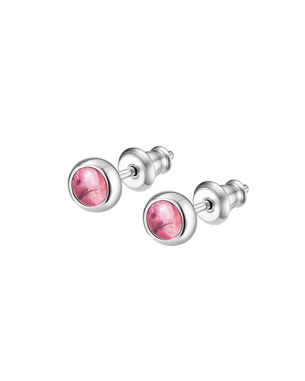 BETA Earrings - Pink Tourmaline
